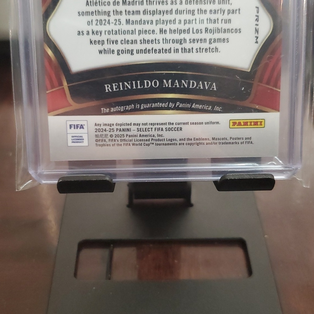 24-25 Fifa Select Samuel Lino & Reinildo Mandava Auto Bundle Atletico Madrid - Picture 7 of 16
